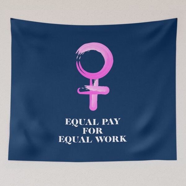 Item preview, Equal pay for equal work - Sexism designed and sold by crazycollective.