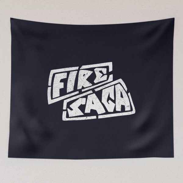 Item preview, fire saga  vintage retro distressed designed and sold by Parceline.