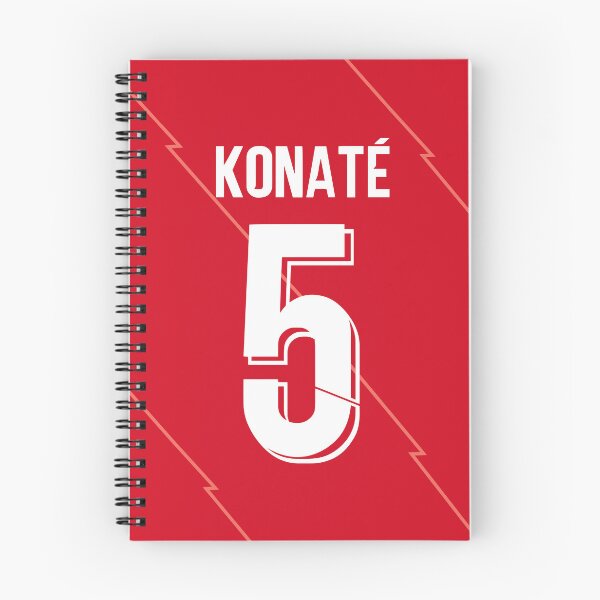 Item preview, Ibrahima Konaté Liverpool Home jersey 21/22 designed and sold by Alimator.