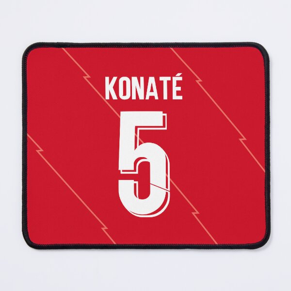 Item preview, Ibrahima Konaté Liverpool Home jersey 21/22 designed and sold by Alimator.