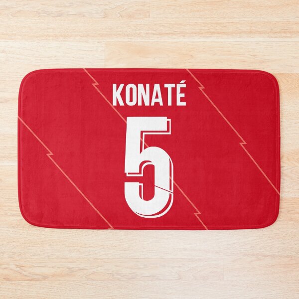 Item preview, Ibrahima Konaté Liverpool Home jersey 21/22 designed and sold by Alimator.