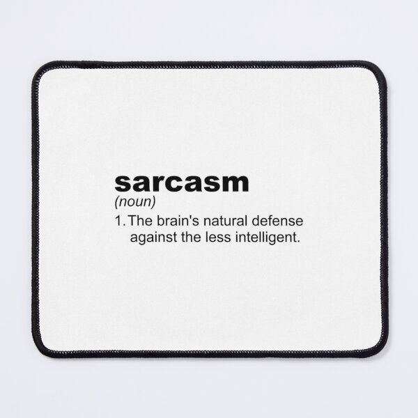 Item preview, Sarcasm line designed and sold by Parceline.