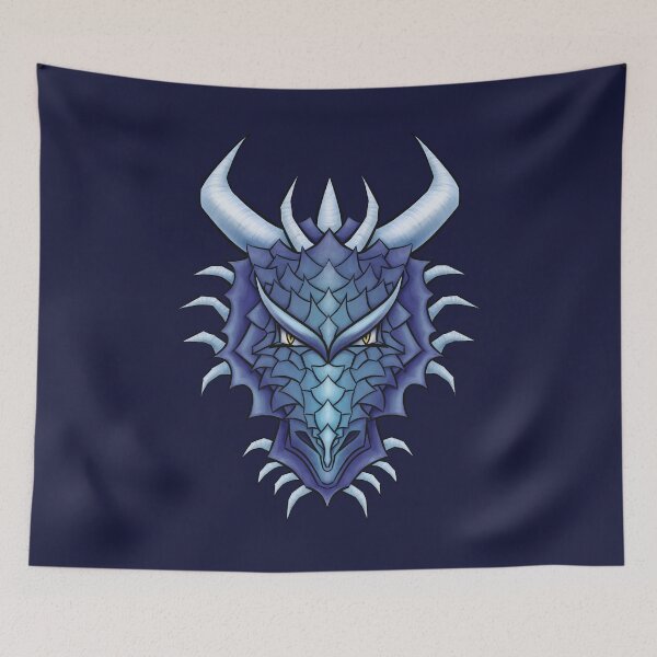 Item preview, Blue Dragon Head designed and sold by Boriana Giormova.