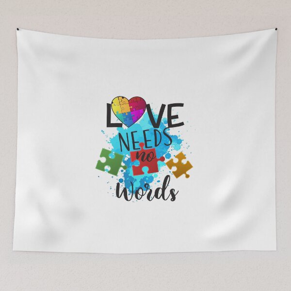 Item preview, love needs no words designed and sold by TjStudio.