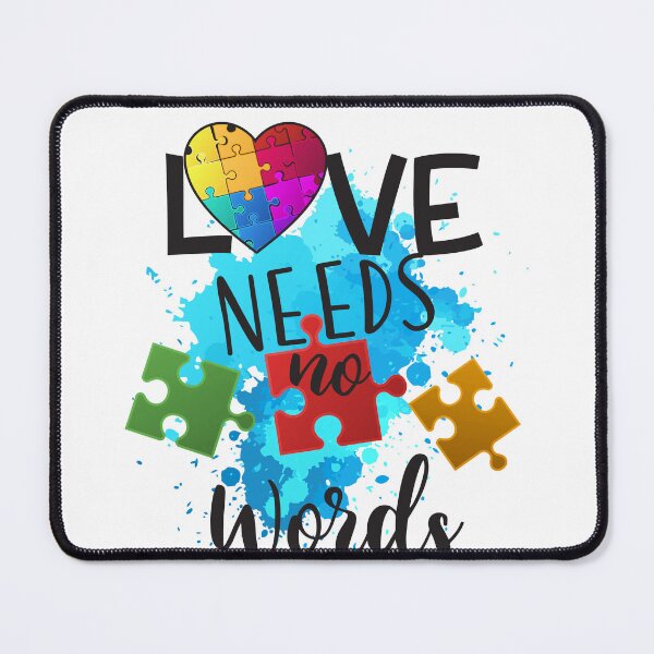 Item preview, love needs no words designed and sold by TjStudio.