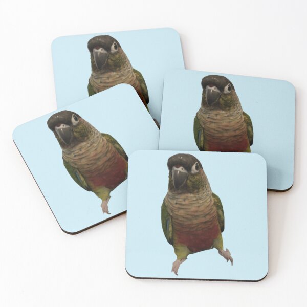 Item preview, Green Cheek Conure design | Conure | Small Parrot | Parakeet | Parrot lover designed and sold by TatianaLG.