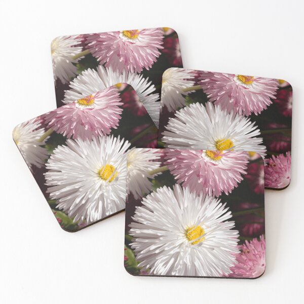 Item preview, Macro image of two Bellis Flowers designed and sold by JohnGaffen.