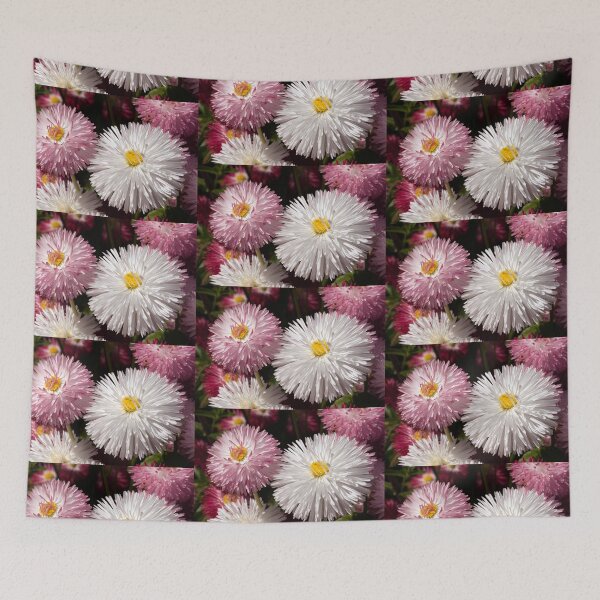 Item preview, Macro image of two Bellis Flowers designed and sold by JohnGaffen.