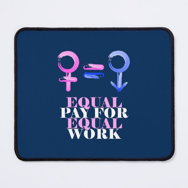 Item preview, Equal pay for equal work - Feminist designed and sold by crazycollective.