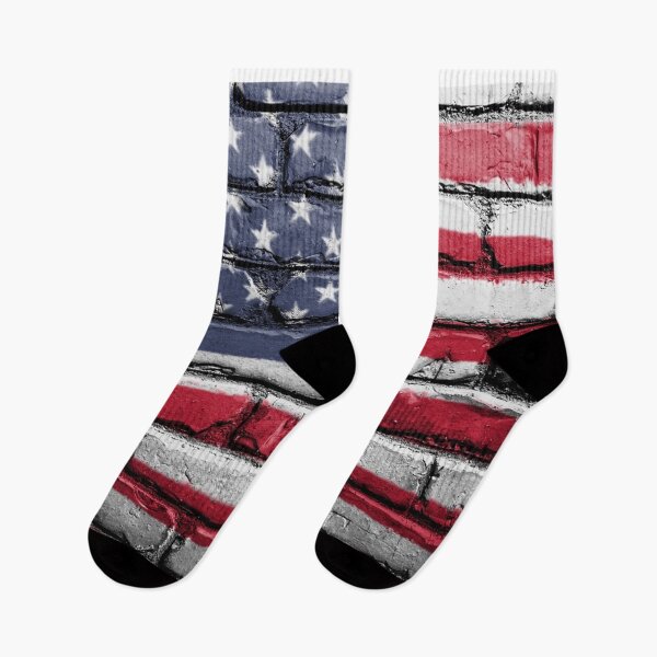 Item preview, Wall painted with the american flag designed and sold by The-Lerach.