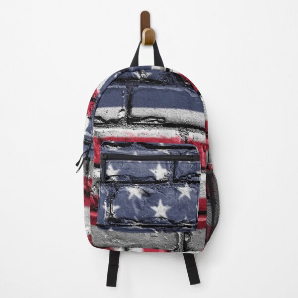 Item preview, Wall painted with the american flag designed and sold by The-Lerach.