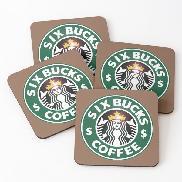 Item preview, Six Bucks Coffee designed and sold by Loreman.