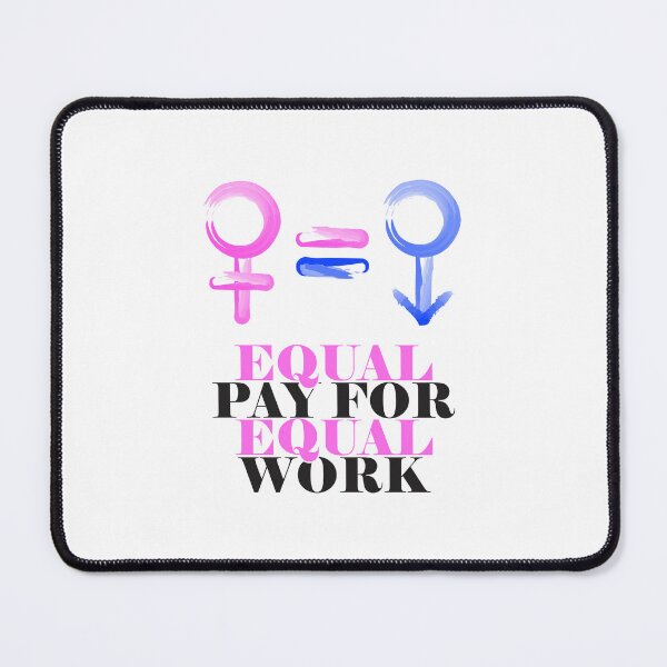 Item preview, Equal pay for equal work - Feminist designed and sold by crazycollective.