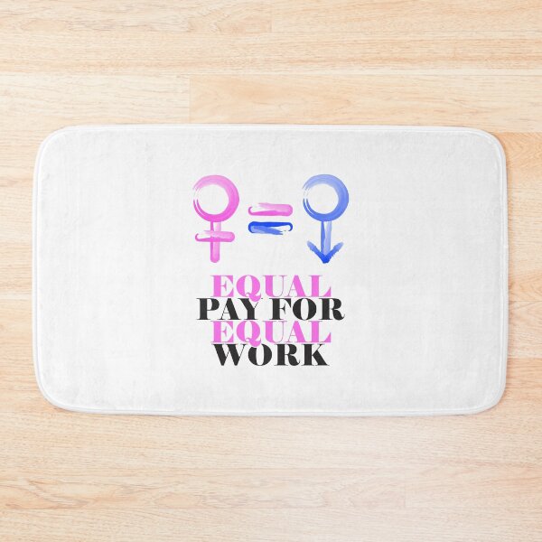 Item preview, Equal pay for equal work - Feminist designed and sold by crazycollective.