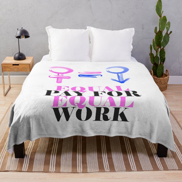 Item preview, Equal pay for equal work - Feminist designed and sold by crazycollective.
