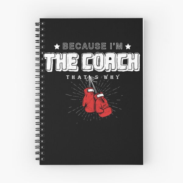 Artikelvorschau, Boxtrainer, weil ich der Trainer bin, deshalb Boxhandschuhe, T-Shirt entworfen und verkauft von StellDesign.