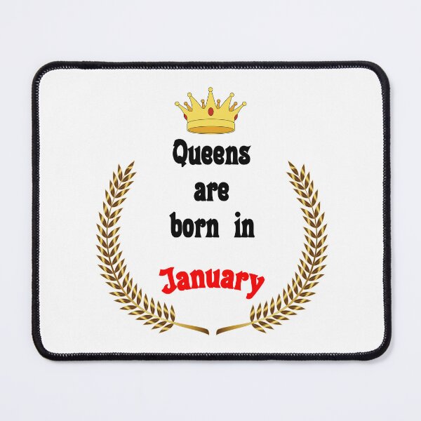 Item preview, Queens are born in January. Funny Quotes. Funny Gift designed and sold by D/Art ⭐⭐⭐⭐⭐.