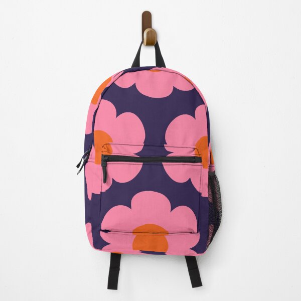 Item preview, Tivoli Flowers Retro Floral Pattern Pink Orange Blue designed and sold by kierkegaard.