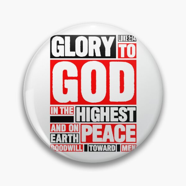 Item preview, Luke 2:14 Glory to God in the Highest designed and sold by plushism.