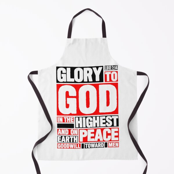 Item preview, Luke 2:14 Glory to God in the Highest designed and sold by plushism.