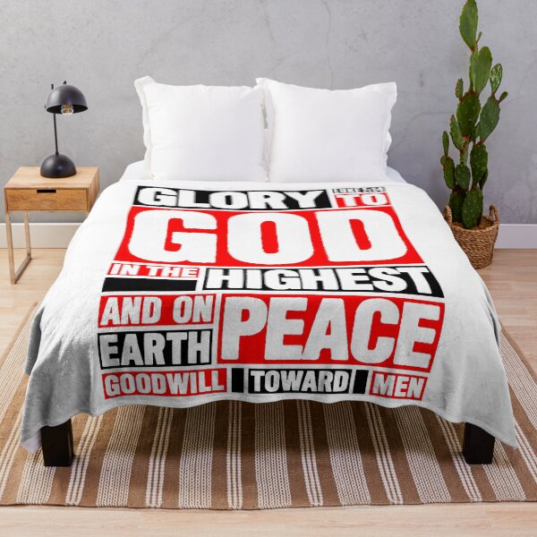 Item preview, Luke 2:14 Glory to God in the Highest designed and sold by plushism.