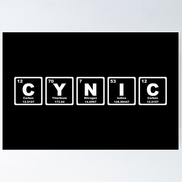 Item preview, Cynic - Periodic Table designed and sold by Graphix.