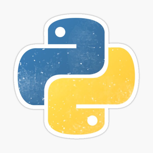"Vintage Python" Sticker by mostafaelbek | Redbubble