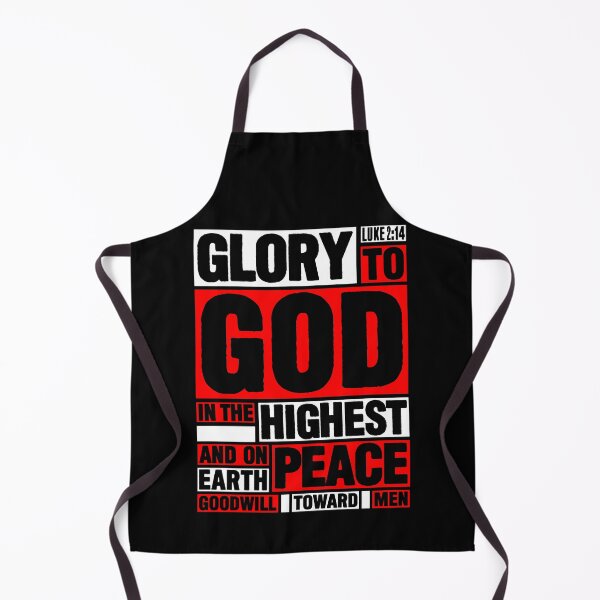 Item preview, Luke 2:14 Glory to God in the Highest designed and sold by plushism.