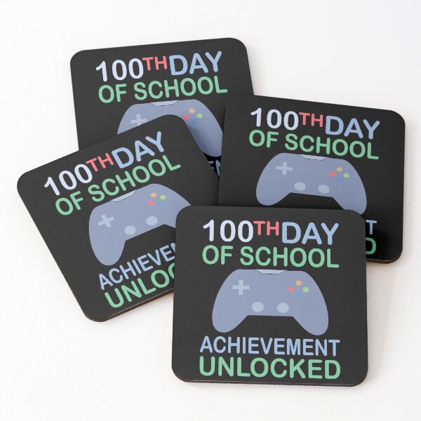 Item preview, Logro del 100.º día de la escuela desbloqueado - Idea de regalo de diseño de camiseta de la escuela de juegos divertidos para maestros de jugadores Estudiantes y jugadores de jugadores designed and sold by Prince - Bestseller ★★★★★.