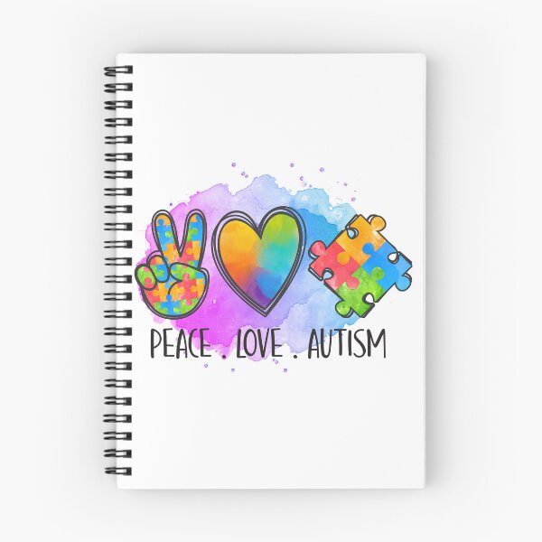 Item preview, peace love austim designed and sold by TjStudio.