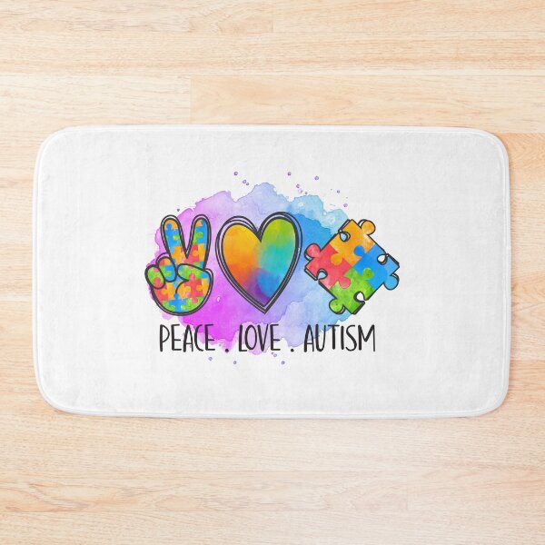 Item preview, peace love austim designed and sold by TjStudio.