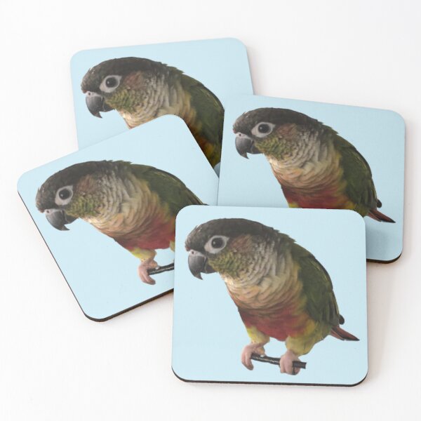 Item preview, Green Cheek Conure design | Conure | Small Parrot | Parakeet | Parrot lover designed and sold by TatianaLG.