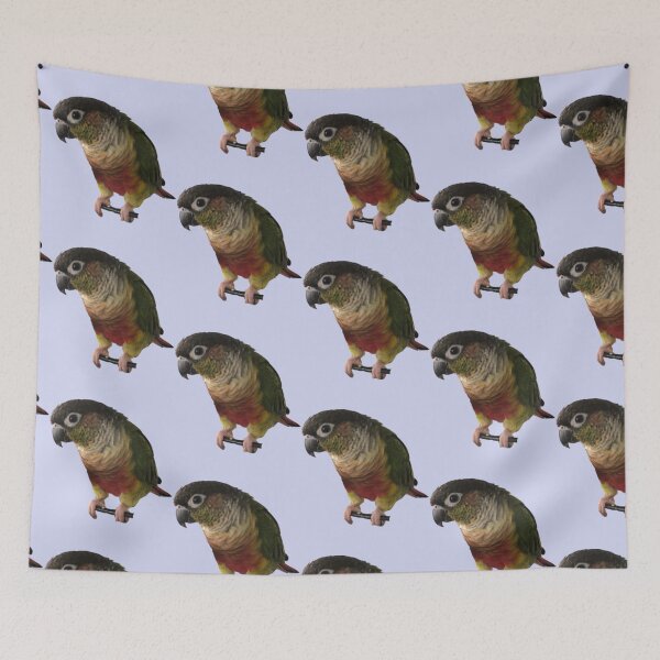 Item preview, Green Cheek Conure design | Conure | Small Parrot | Parakeet | Parrot lover designed and sold by TatianaLG.
