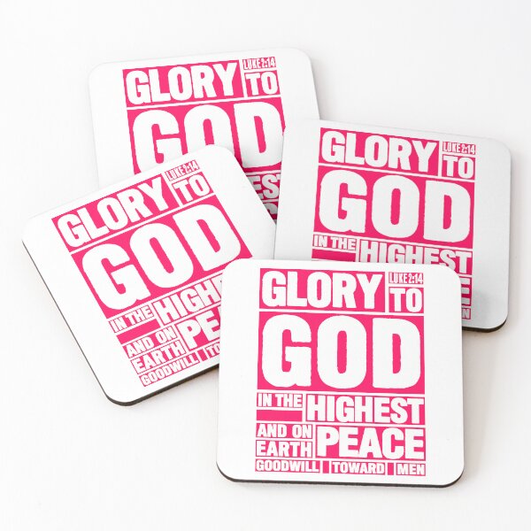 Item preview, Luke 2:14 Glory to God in the Highest designed and sold by plushism.