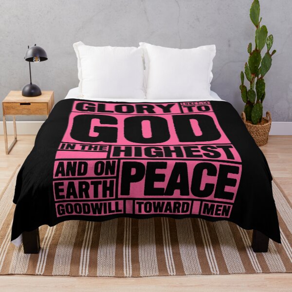 Item preview, Luke 2:14 Glory to God in the Highest designed and sold by plushism.