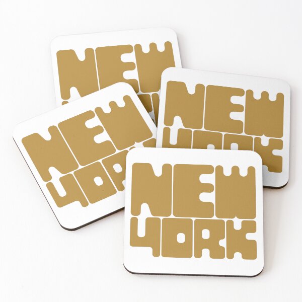 Item preview, New York - Chai Tea Brown designed and sold by boxedspaper.