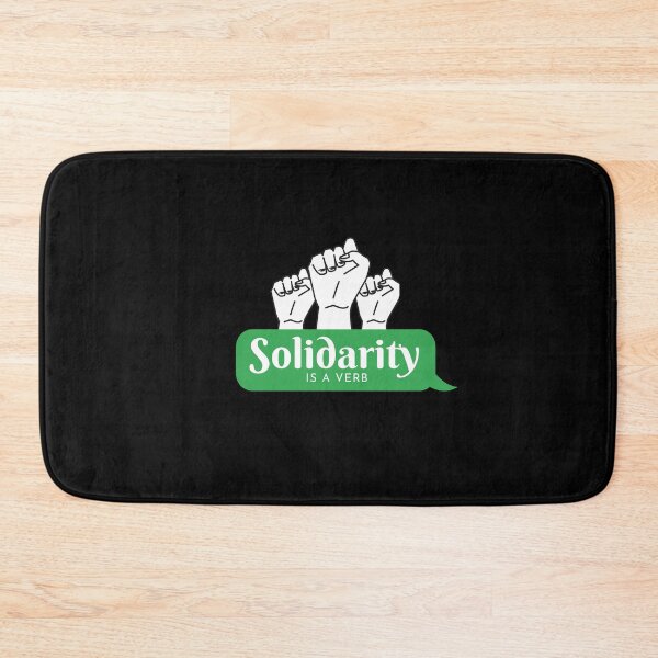 Item preview, Copy of Copy of solidarity is a verb - solidarity supporters- human rights gift support designed and sold by zakibenj.