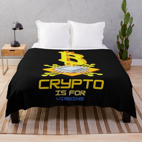 Item preview, Crypto is for Virgin Meme designed and sold by FOSLIGHT.