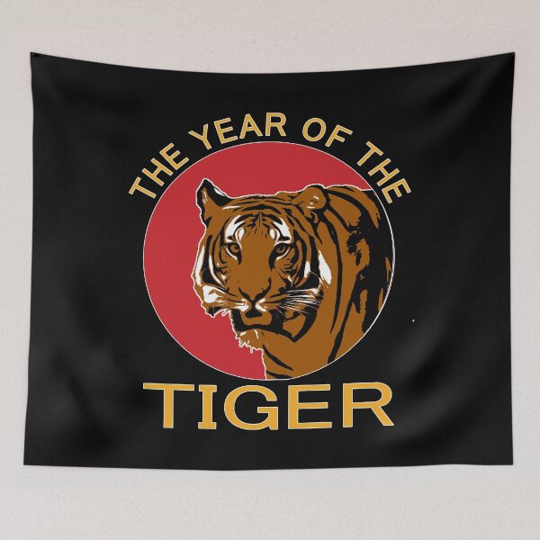 Item preview, The Year of the Tiger Chinese Lunar New Year Design designed and sold by LthrDaddyBear.