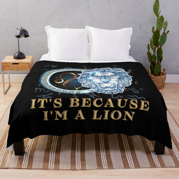 Item preview, Its because I am a Lion Zodiac Sign Astrology lion 2022 Birthday Gift designed and sold by SweetbeStore.