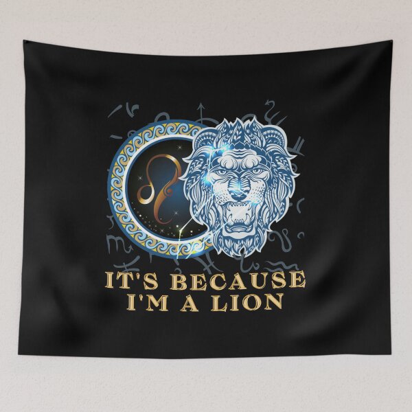 Item preview, Its because I am a Lion Zodiac Sign Astrology lion 2022 Birthday Gift designed and sold by SweetbeStore.