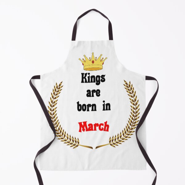 Item preview, Kings are born in March. Funny Quotes. Funny Gift designed and sold by D/Art ⭐⭐⭐⭐⭐.