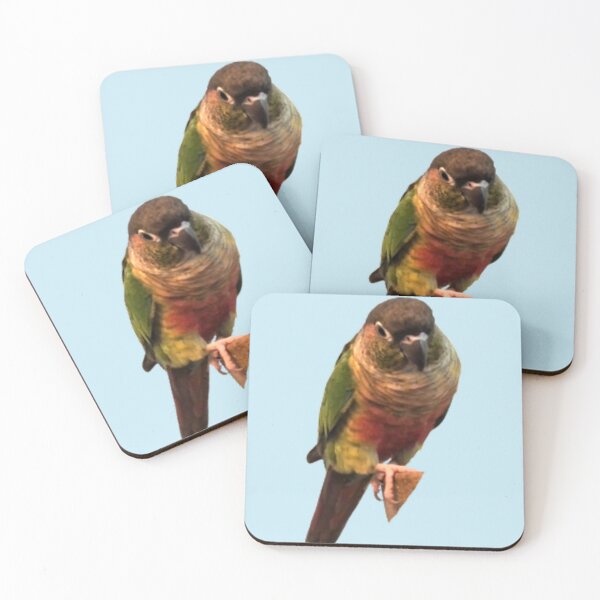 Item preview, Green Cheek Conure design | Conure | Small Parrot | Parakeet | Parrot lover designed and sold by TatianaLG.