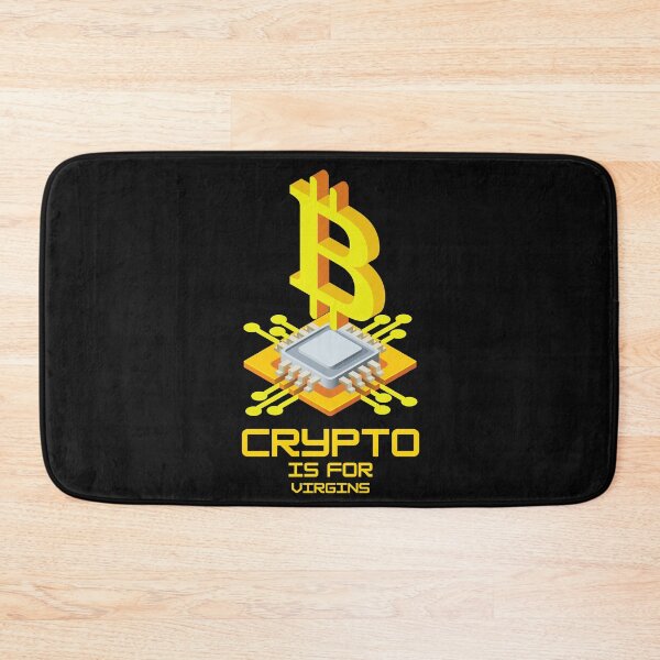 Item preview, Crypto is for Virgin Meme designed and sold by FOSLIGHT.