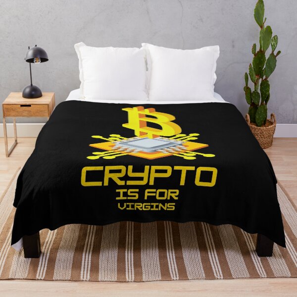 Item preview, Crypto is for Virgin Meme designed and sold by FOSLIGHT.