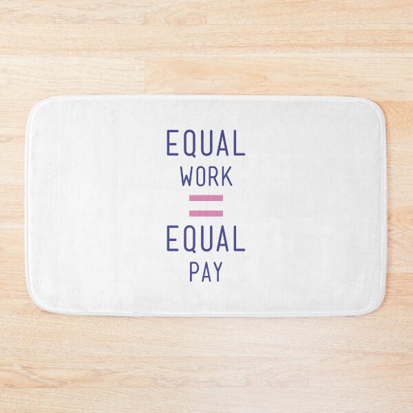 Item preview, Equal pay for equal work - Fight for equality and close the gender pay gap! - Available in t shirts, stationary and stickers designed and sold by crazycollective.