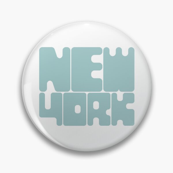 Item preview, New York - Eggshell Blue designed and sold by boxedspaper.