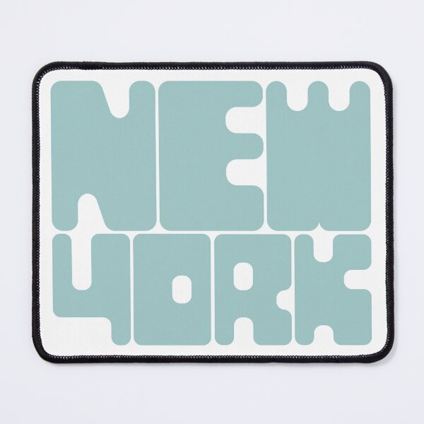 Item preview, New York - Eggshell Blue designed and sold by boxedspaper.