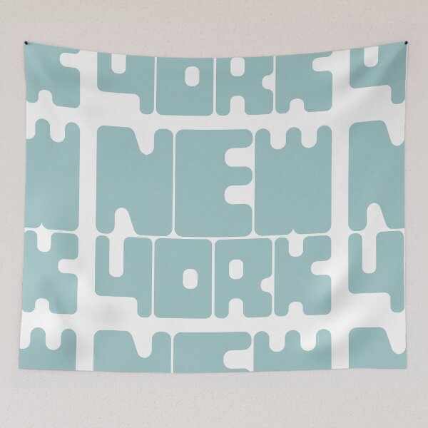 Item preview, New York - Eggshell Blue designed and sold by boxedspaper.