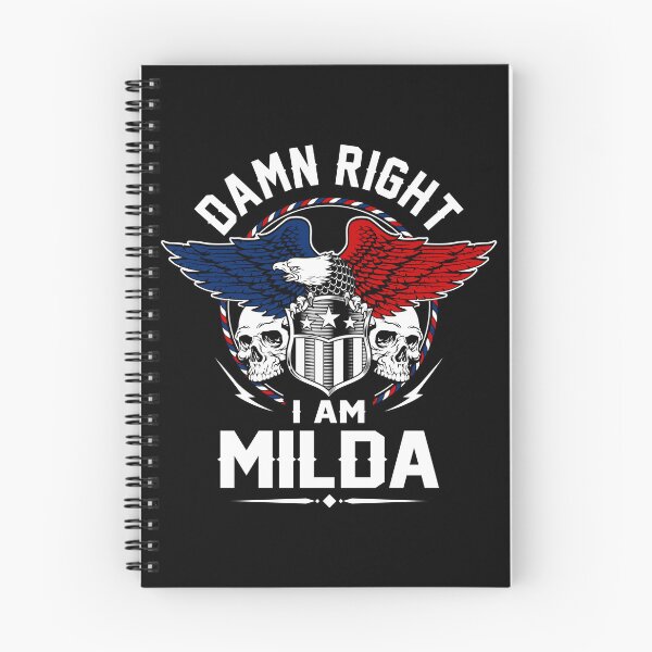 Item preview, Milda Name T Shirt - Damn Right I Am Milda Gift Item Tee designed and sold by nauglesamatha.
